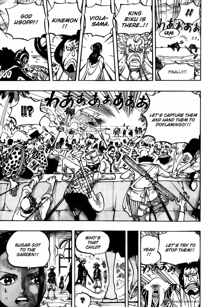 One Piece Manga Chapter 758 page 9 - Just Keep Going