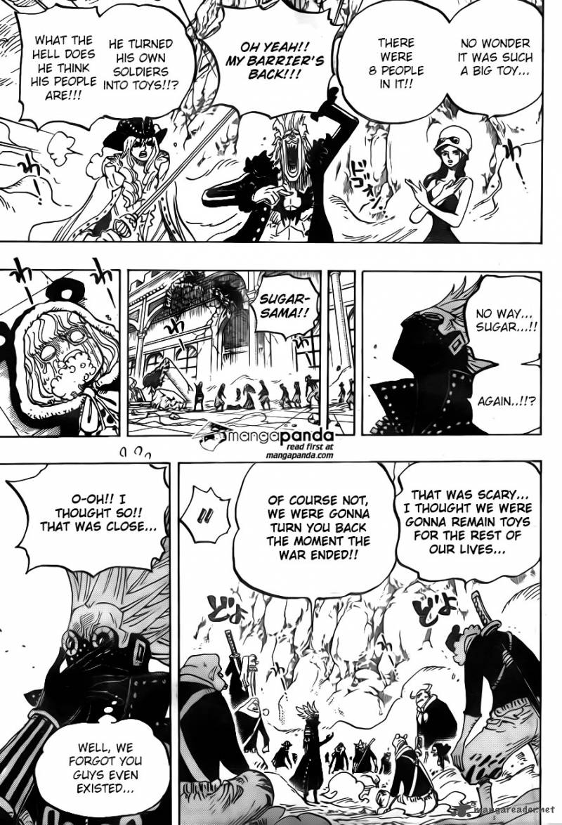 One Piece Manga Chapter 759 page 4 - Secret Plan