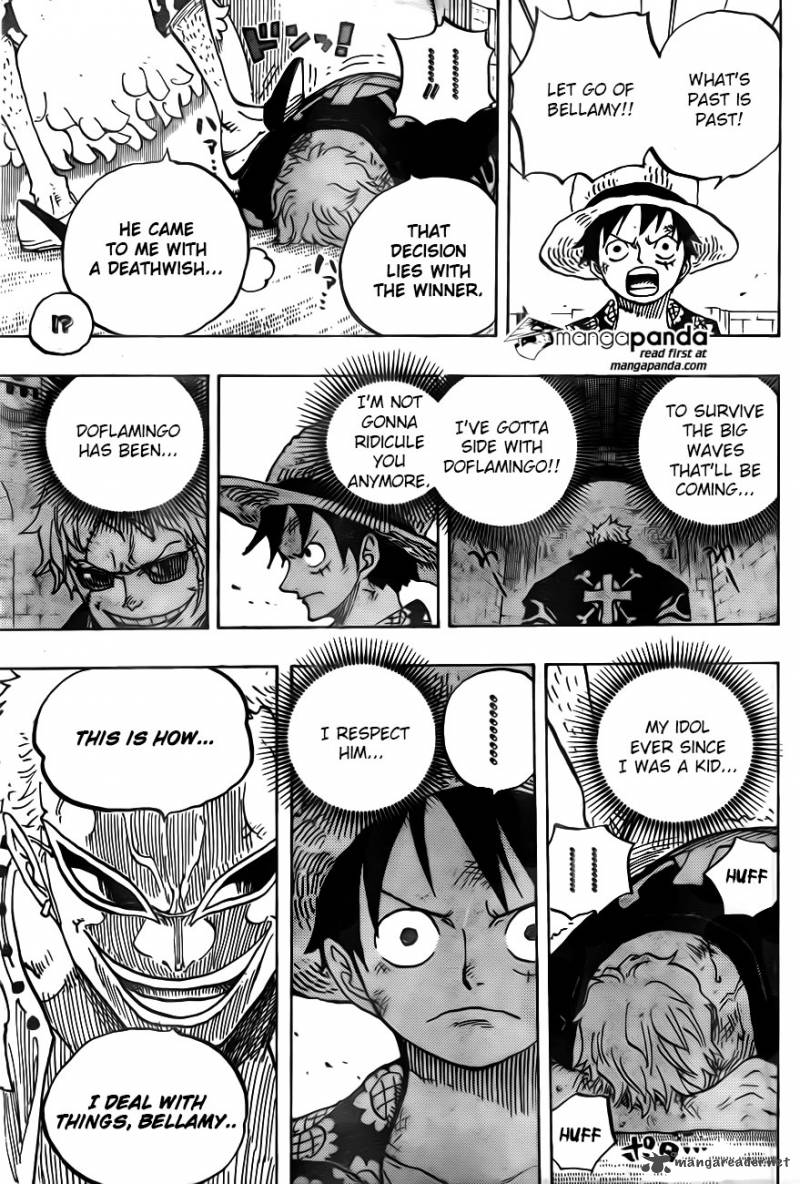 One Piece Manga Chapter 759 page 6 - Secret Plan