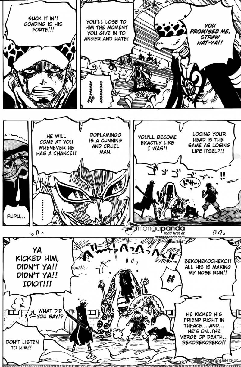 One Piece Manga Chapter 759 page 9 - Secret Plan