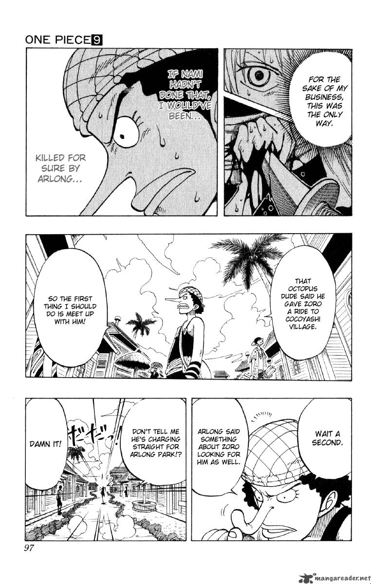 One Piece Manga Chapter 76 page 11 - Sleep