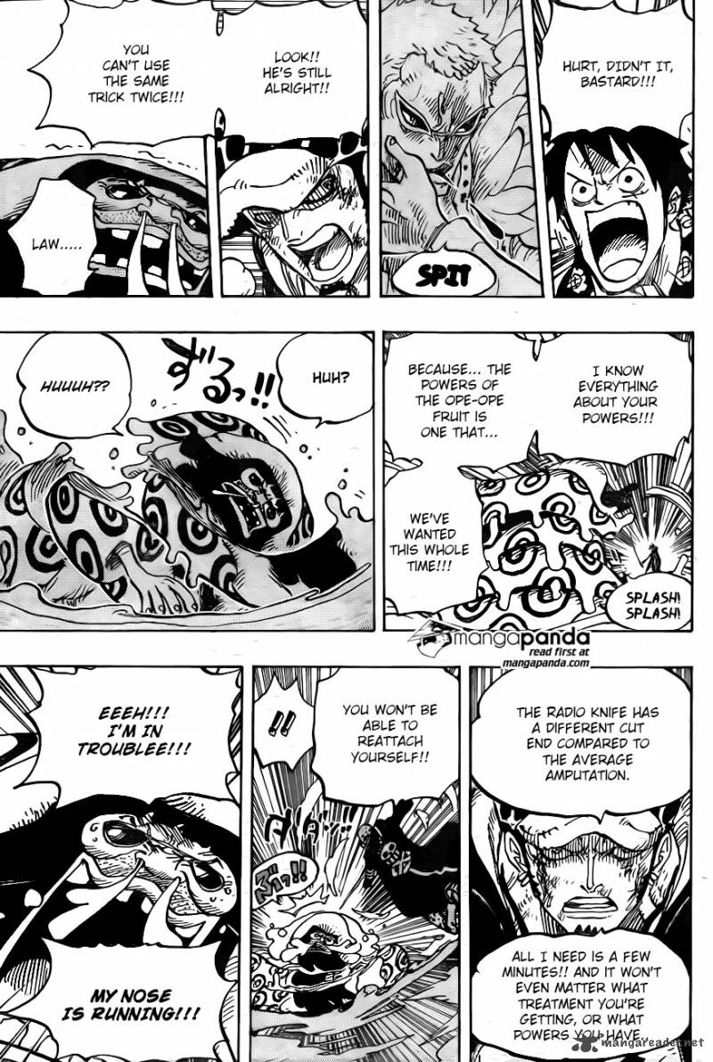 One Piece Manga Chapter 760 page 6 - The Same Bet