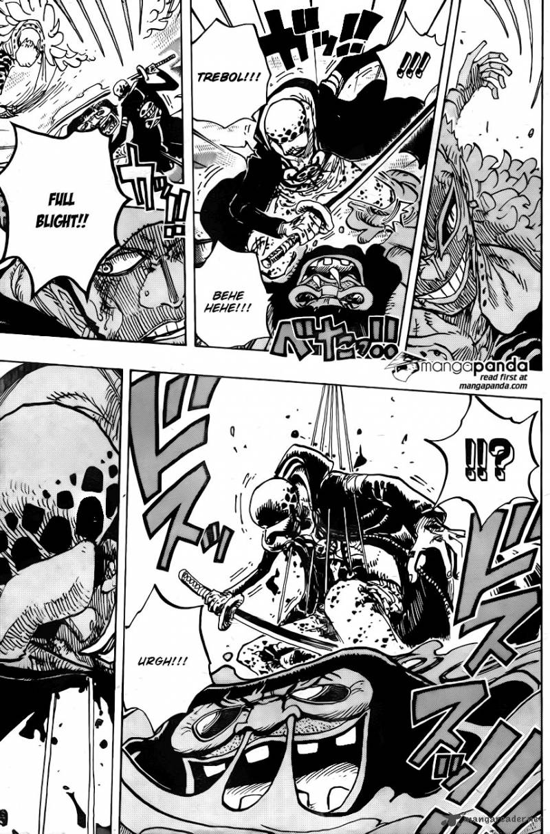 One Piece Manga Chapter 760 page 8 - The Same Bet