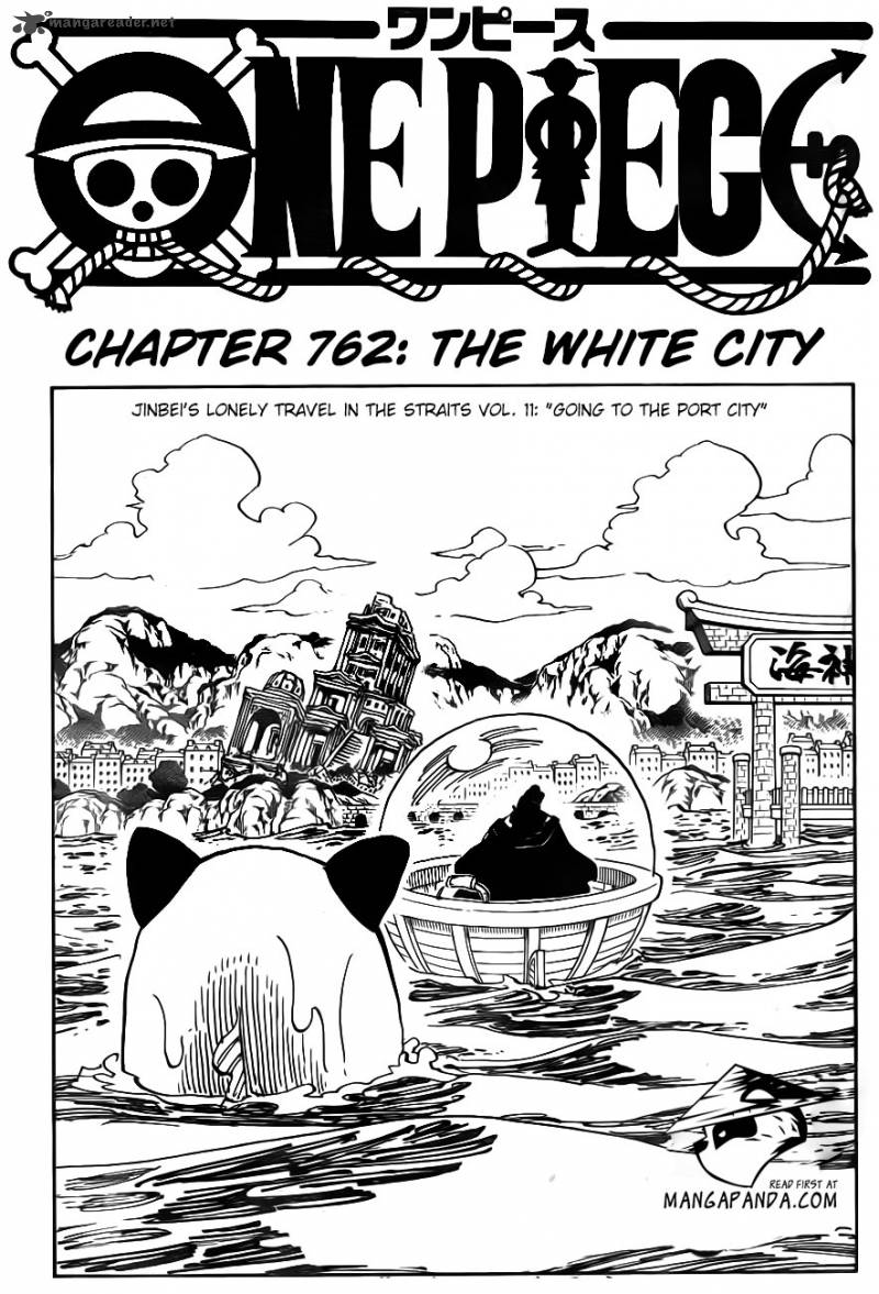 One Piece Manga Chapter 762 page 1 - The White Town