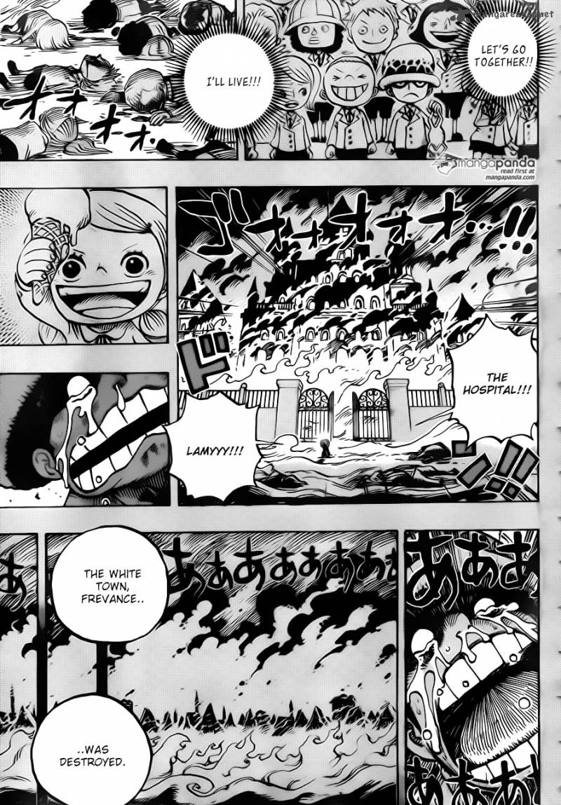 One Piece Manga Chapter 762 page 14 - The White Town
