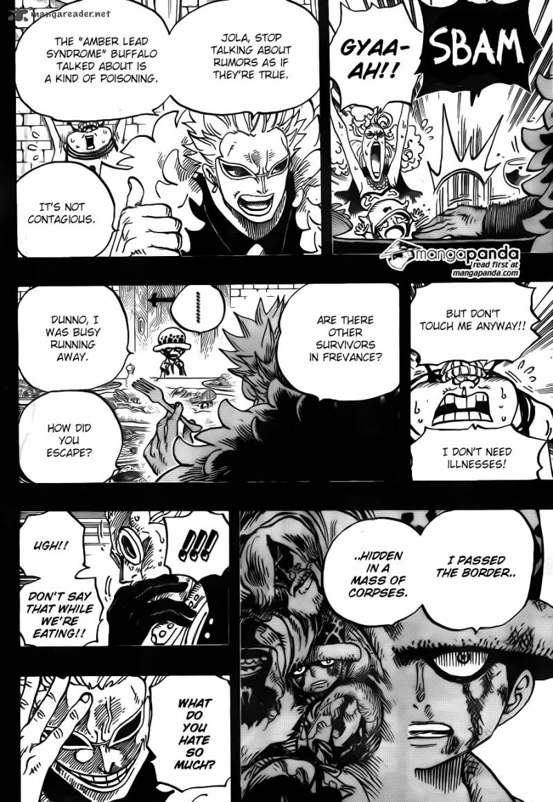 One Piece Manga Chapter 762 page 3 - The White Town