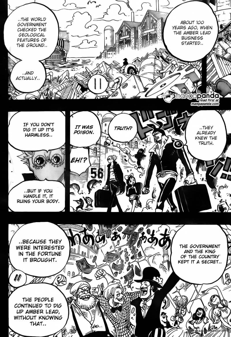 One Piece Manga Chapter 762 page 7 - The White Town