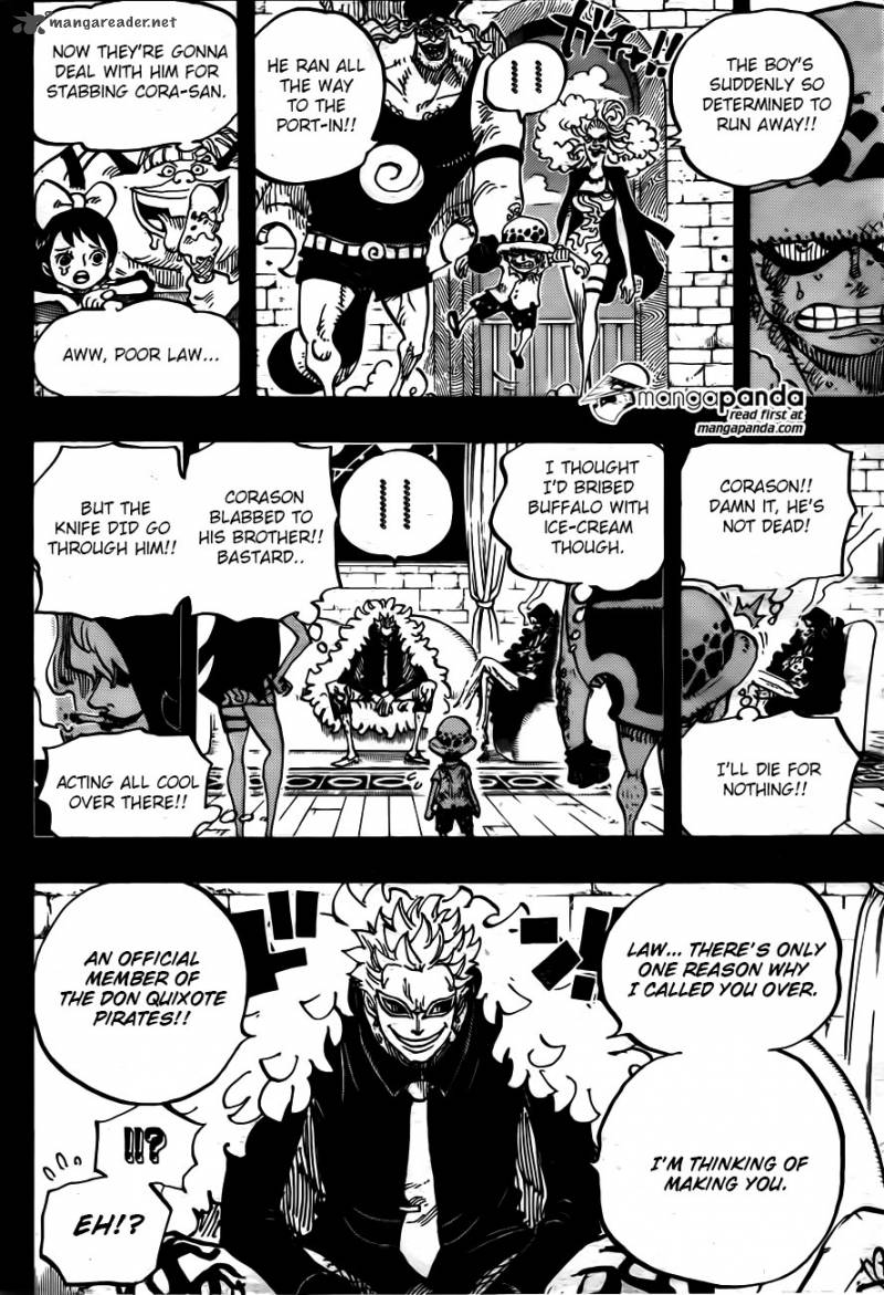 One Piece Manga Chapter 763 page 10 - Declaration of Humanity