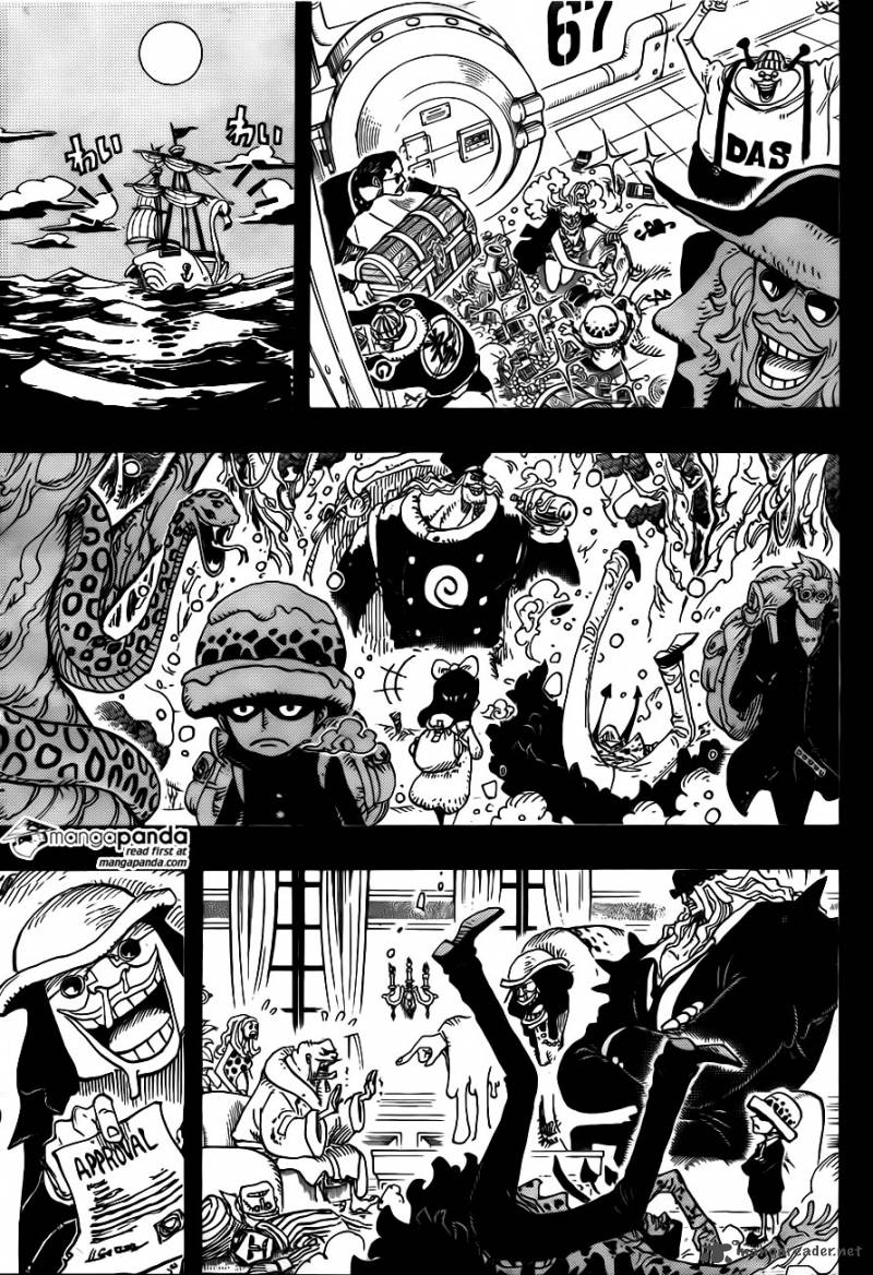 One Piece Manga Chapter 763 page 13 - Declaration of Humanity