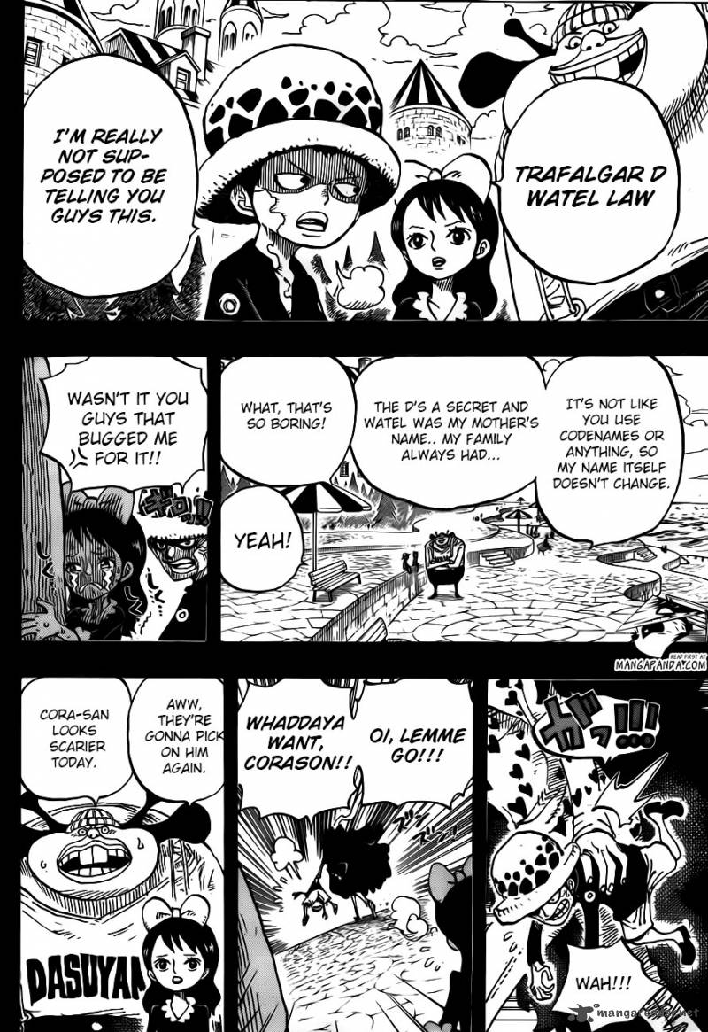 One Piece Manga Chapter 763 page 16 - Declaration of Humanity
