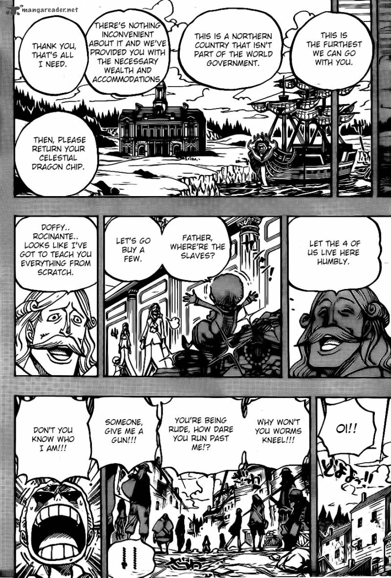 One Piece Manga Chapter 763 page 6 - Declaration of Humanity