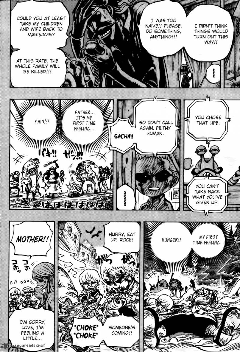 One Piece Manga Chapter 763 page 8 - Declaration of Humanity