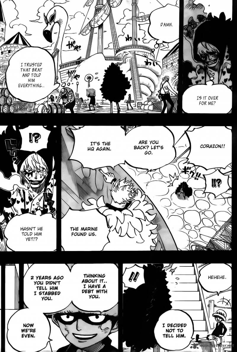 One Piece Manga Chapter 764 page 11 - White Monster