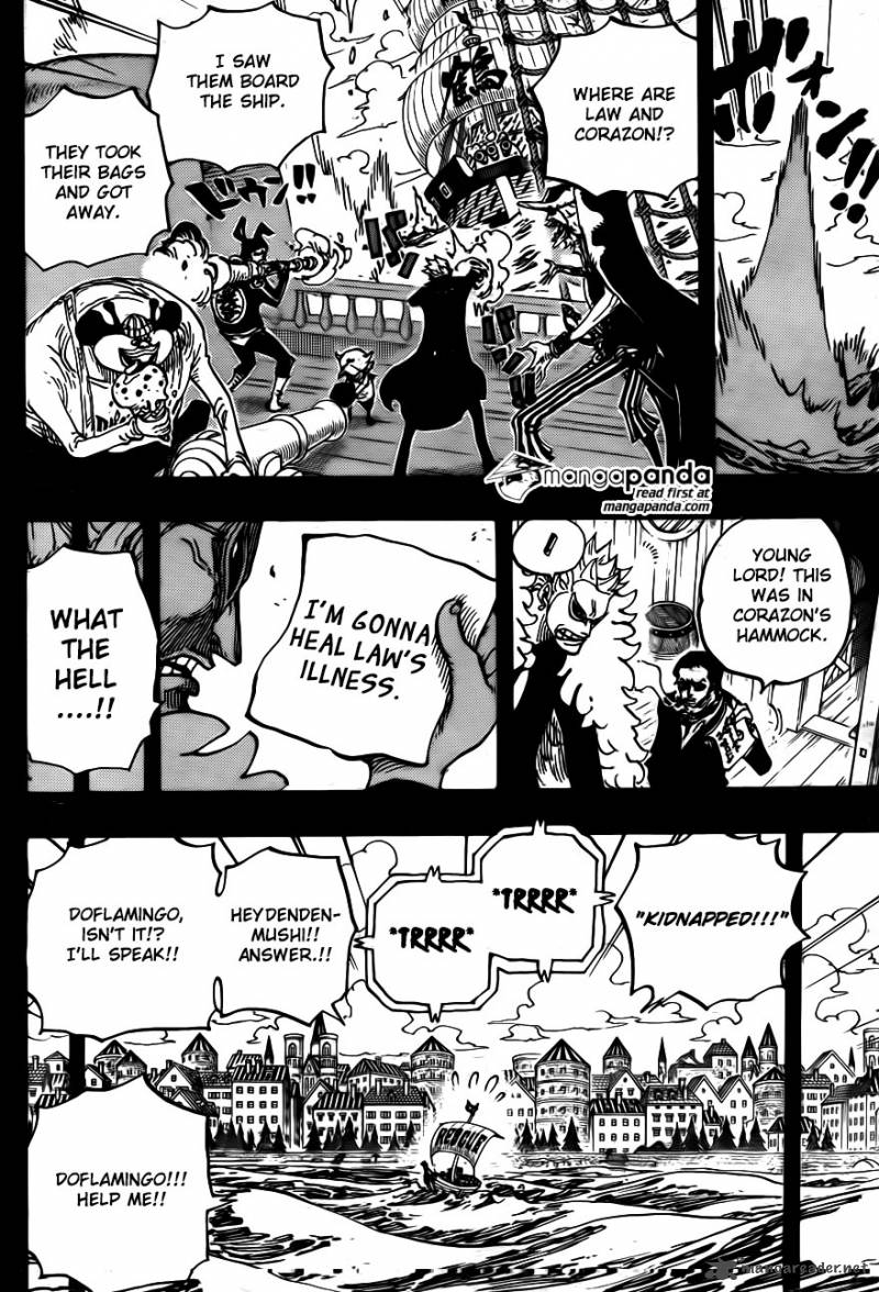 One Piece Manga Chapter 764 page 12 - White Monster