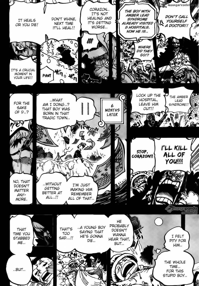 One Piece Manga Chapter 764 page 18 - White Monster