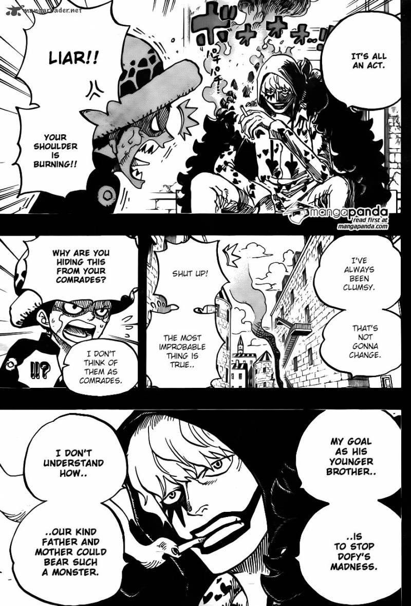 One Piece Manga Chapter 764 page 5 - White Monster