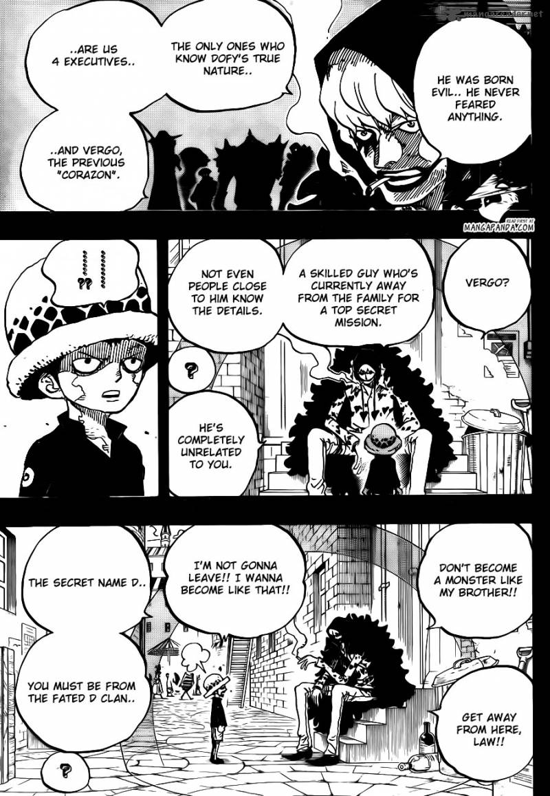 One Piece Manga Chapter 764 page 7 - White Monster