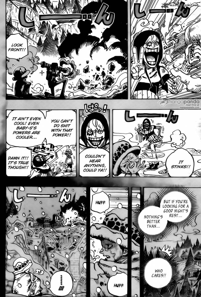 One Piece Manga Chapter 765 page 14 - Minion, the Isle of Fate