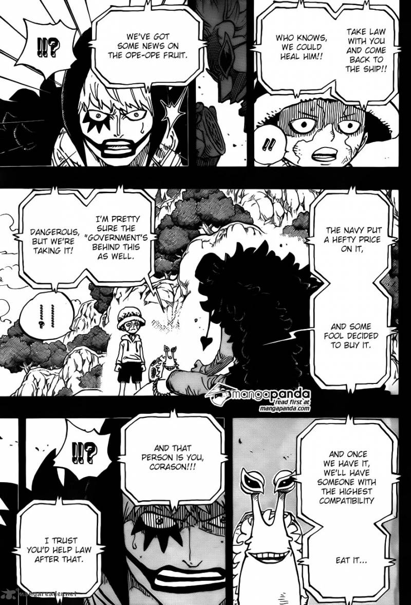 One Piece Manga Chapter 765 page 3 - Minion, the Isle of Fate