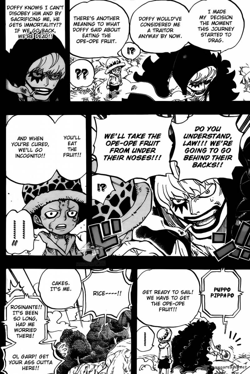 One Piece Manga Chapter 765 page 6 - Minion, the Isle of Fate