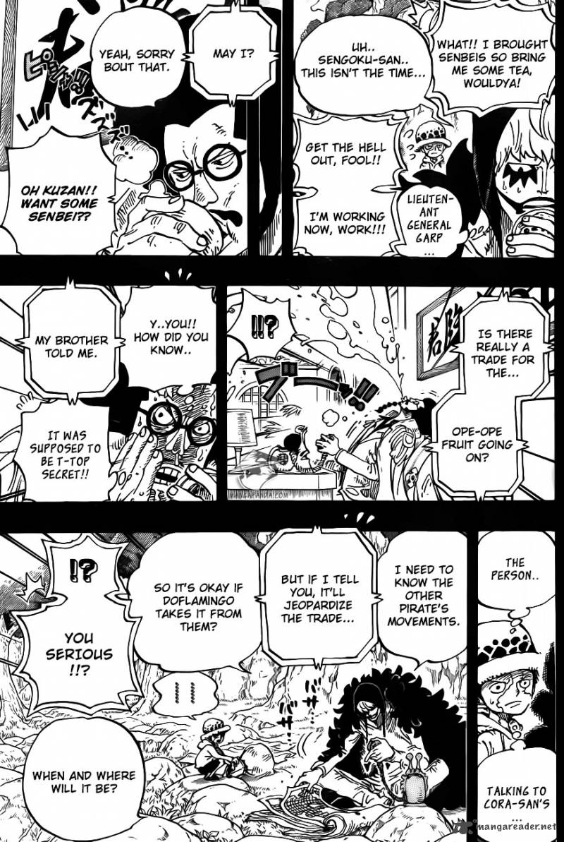 One Piece Manga Chapter 765 page 7 - Minion, the Isle of Fate