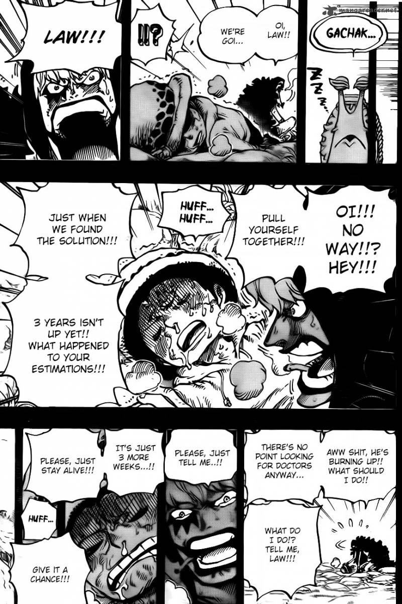 One Piece Manga Chapter 765 page 9 - Minion, the Isle of Fate