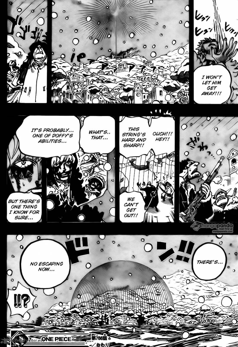 One Piece Manga Chapter 766 page 15 - Smile