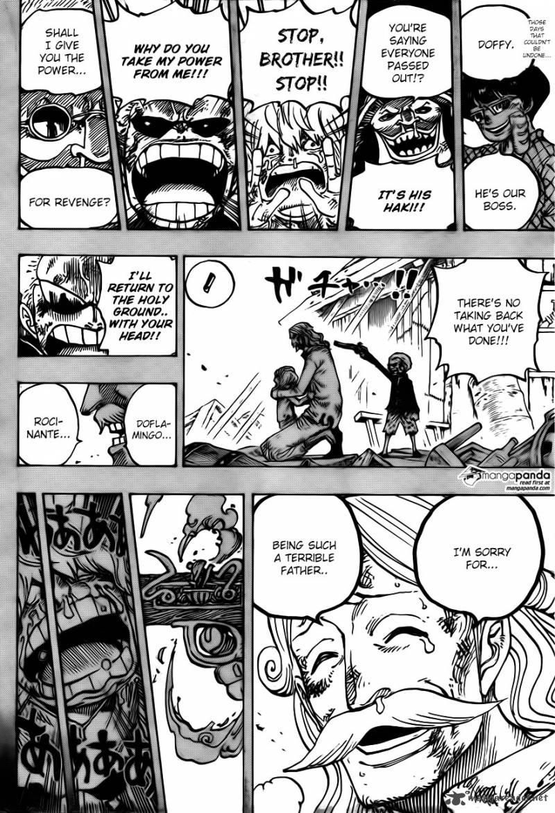 One Piece Manga Chapter 767 page 2 - Cora-san