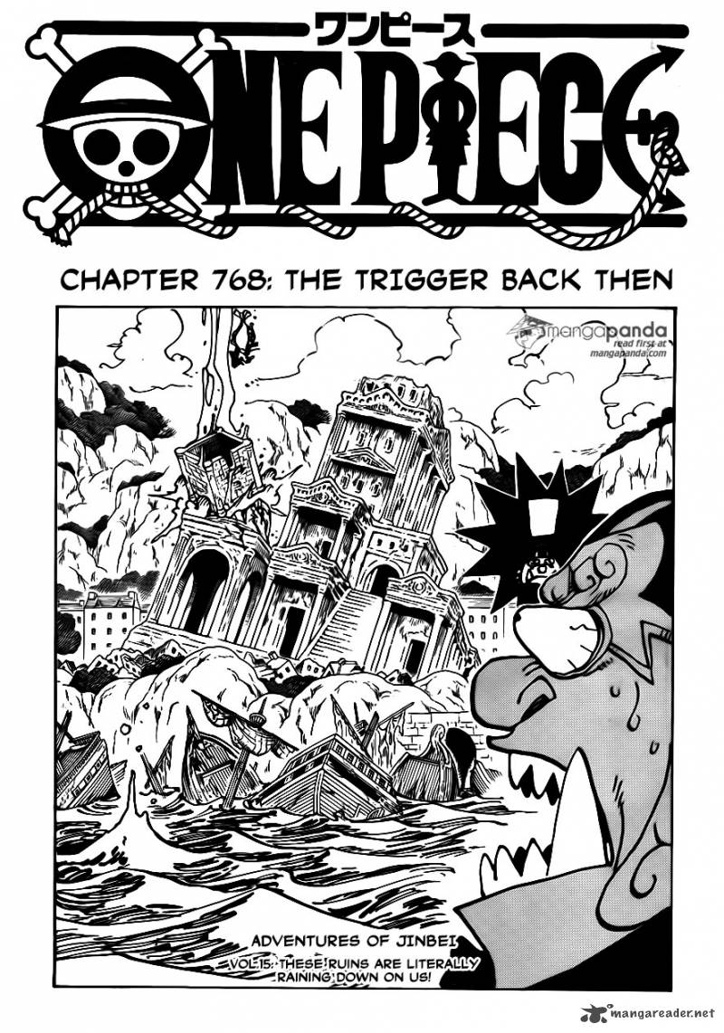 One Piece Manga Chapter 768 page 1 - The Trigger That Day