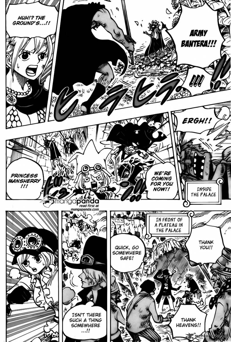 One Piece Manga Chapter 768 page 10 - The Trigger That Day