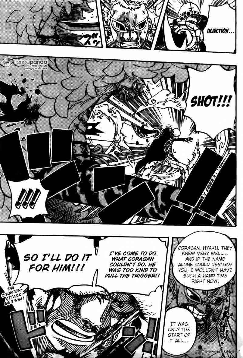 One Piece Manga Chapter 768 page 13 - The Trigger That Day