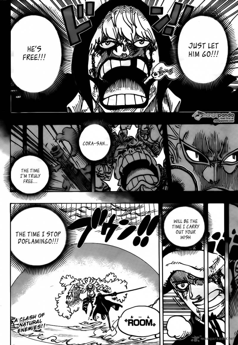 One Piece Manga Chapter 768 page 2 - The Trigger That Day
