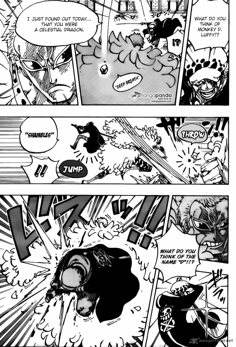 One Piece Manga Chapter 768 page 3 - The Trigger That Day