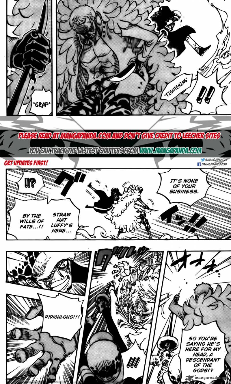 One Piece Manga Chapter 768 page 4 - The Trigger That Day