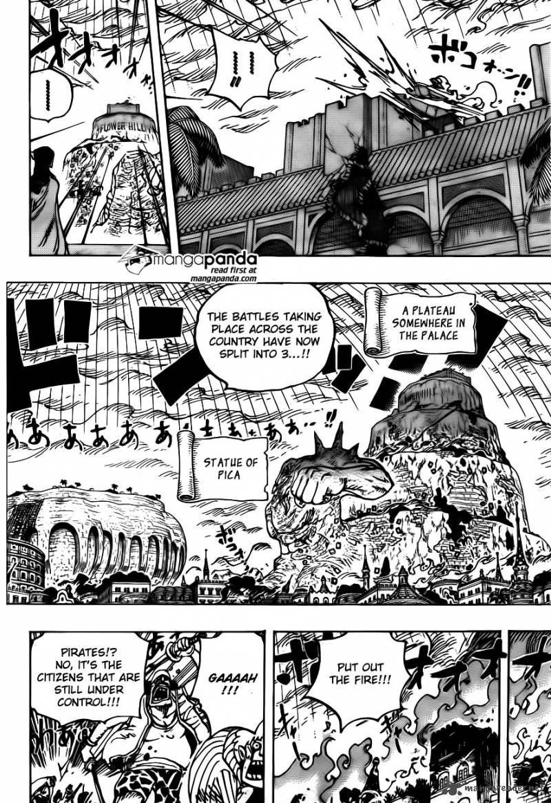 One Piece Manga Chapter 768 page 6 - The Trigger That Day