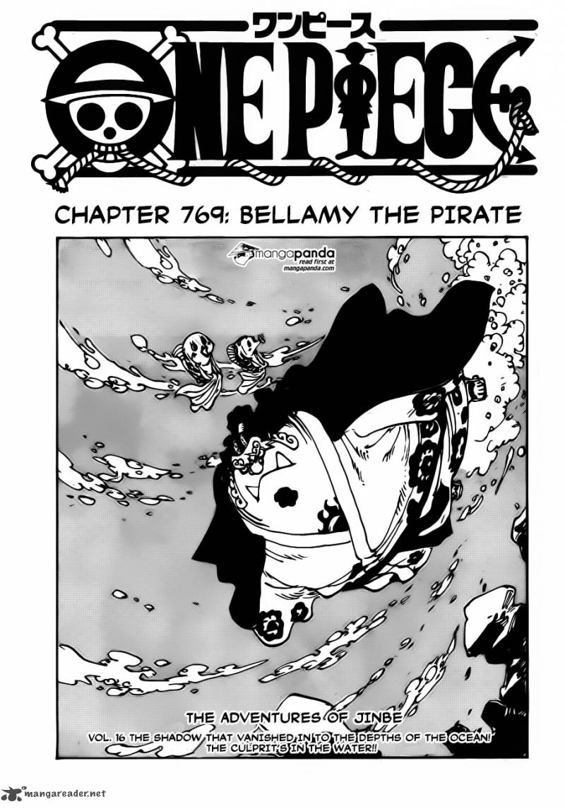 One Piece Manga Chapter 769 page 1 - Bellamy the Pirate