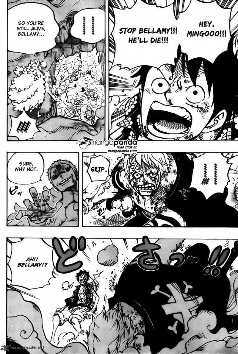 One Piece Manga Chapter 769 page 12 - Bellamy the Pirate