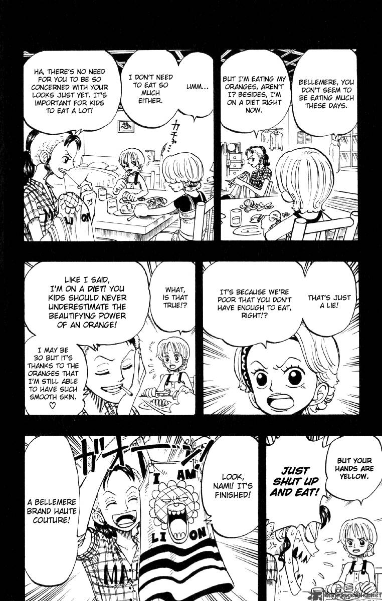 One Piece Manga Chapter 77 page 10 - The First Step Toward a Dream