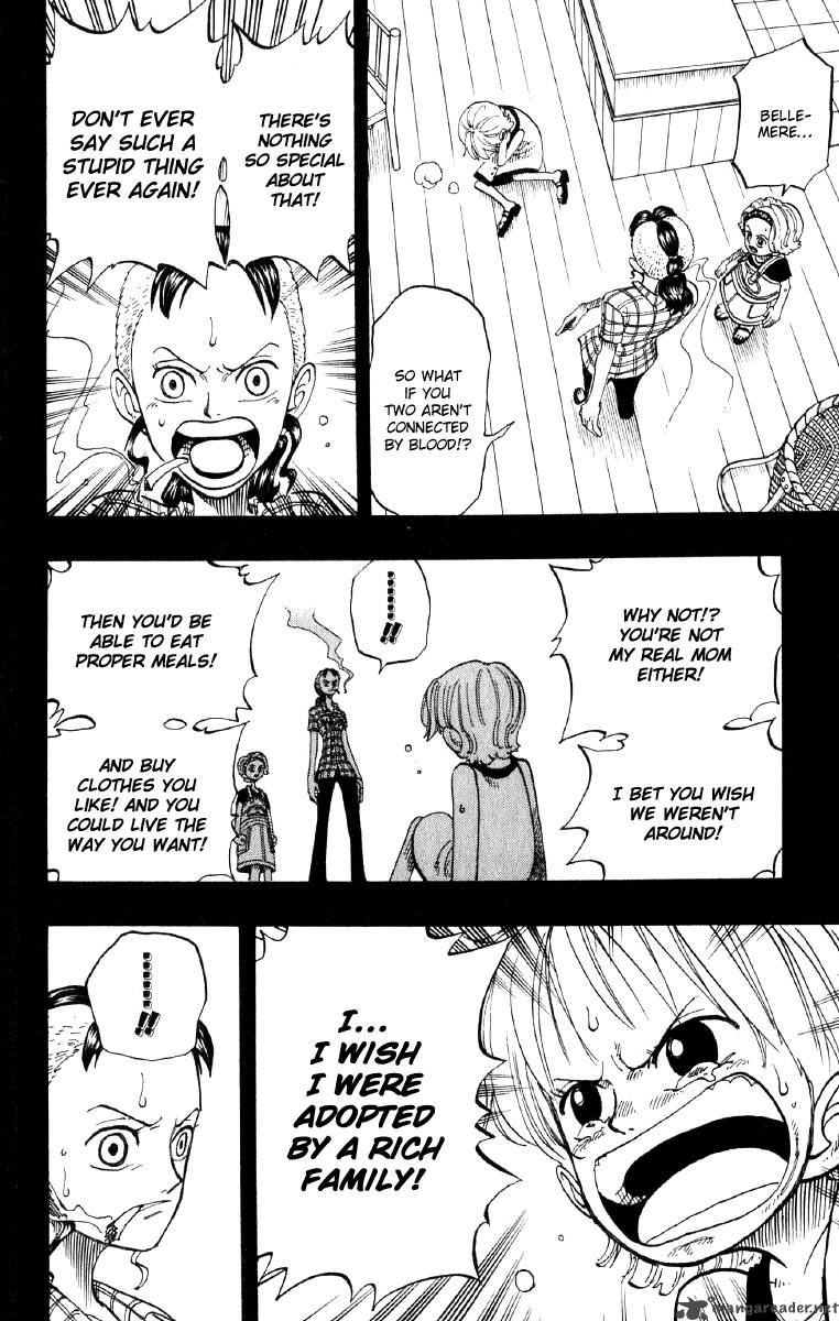 One Piece Manga Chapter 77 page 12 - The First Step Toward a Dream