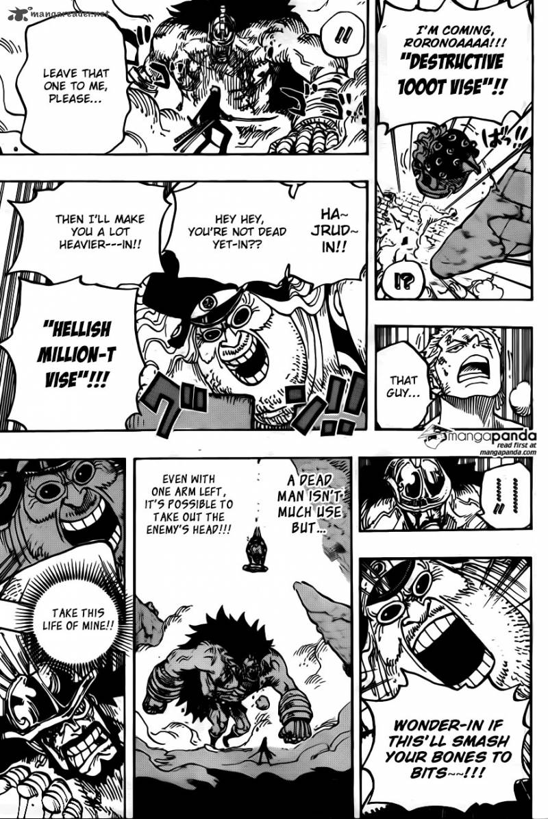 One Piece Manga Chapter 770 page 12 - The Spear of Elbaph
