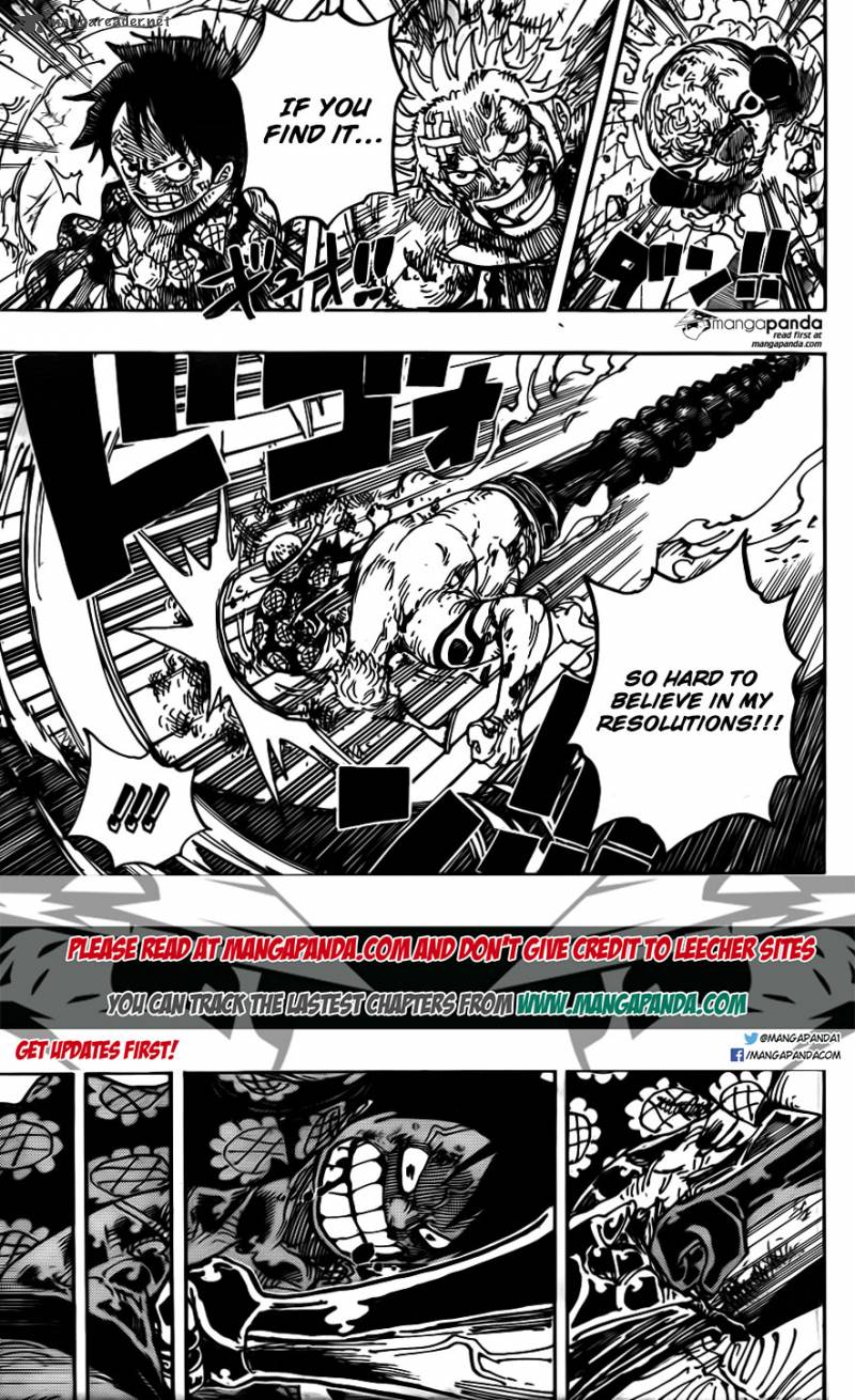One Piece Manga Chapter 770 page 3 - The Spear of Elbaph
