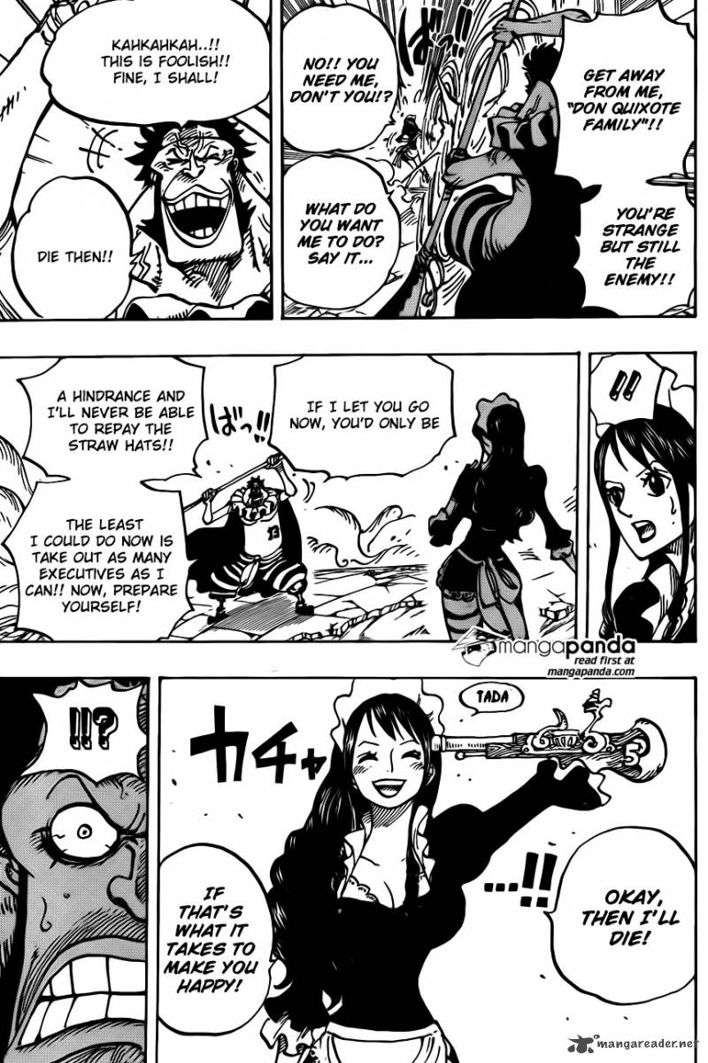 One Piece Manga Chapter 771 page 10 - Sai, Don of the Happo Navy