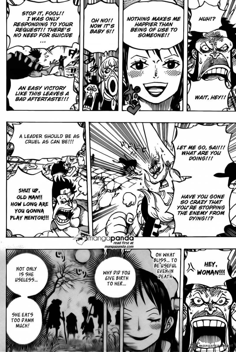One Piece Manga Chapter 771 page 11 - Sai, Don of the Happo Navy