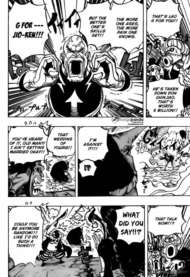 One Piece Manga Chapter 771 page 7 - Sai, Don of the Happo Navy