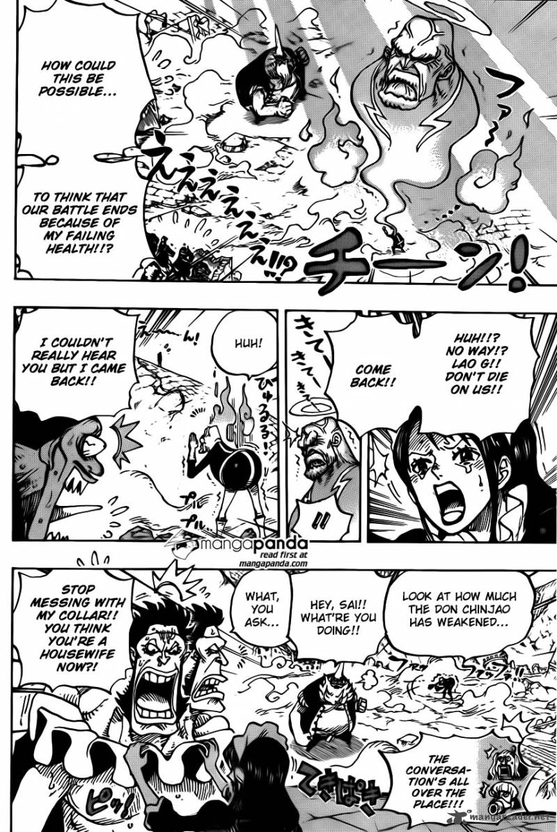 One Piece Manga Chapter 771 page 9 - Sai, Don of the Happo Navy
