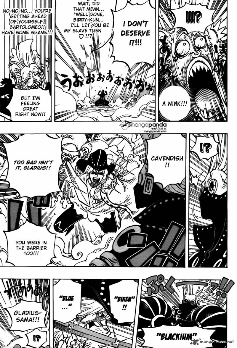 One Piece Manga Chapter 772 page 10 - Cabbage & Lomeo