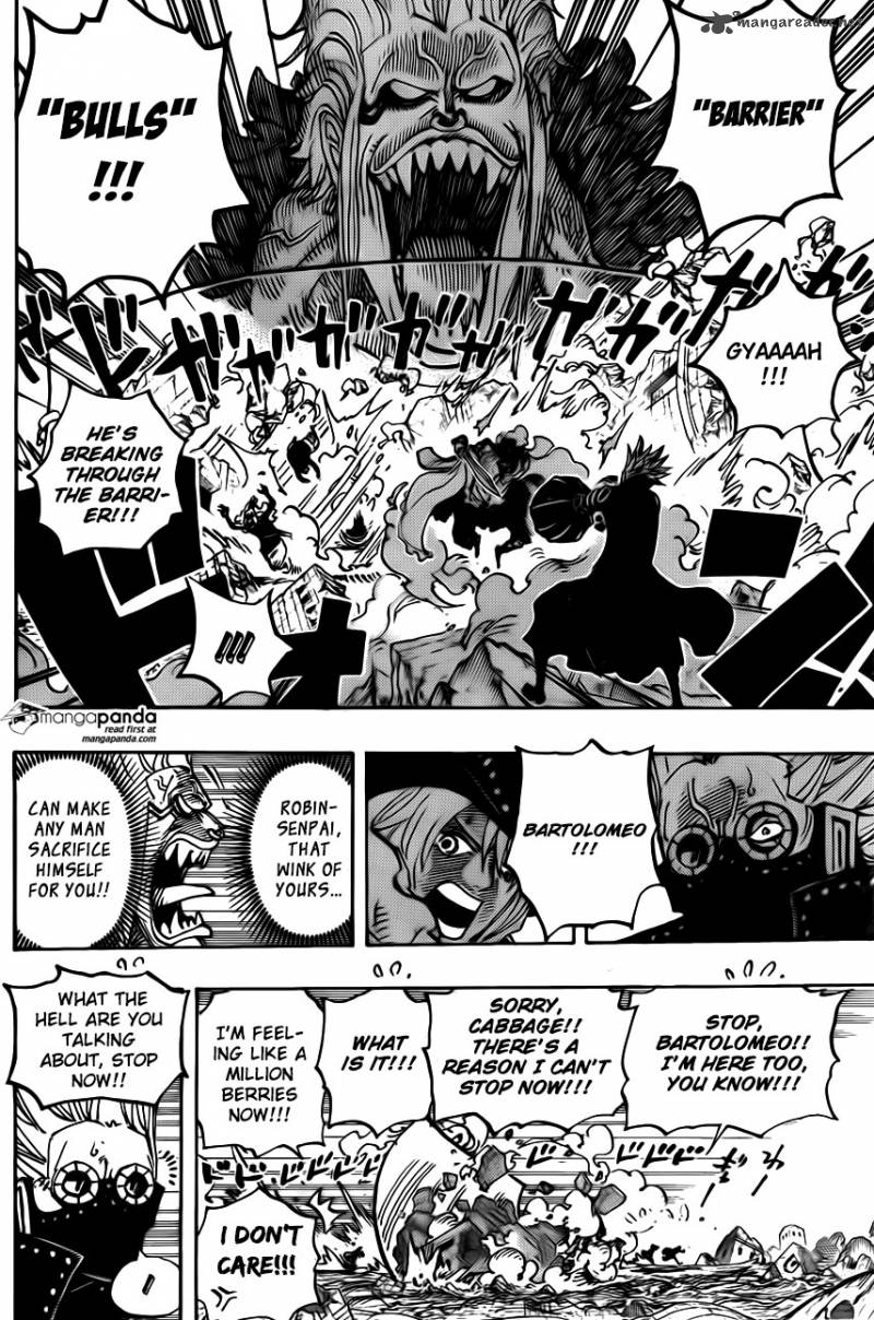 One Piece Manga Chapter 772 page 11 - Cabbage & Lomeo