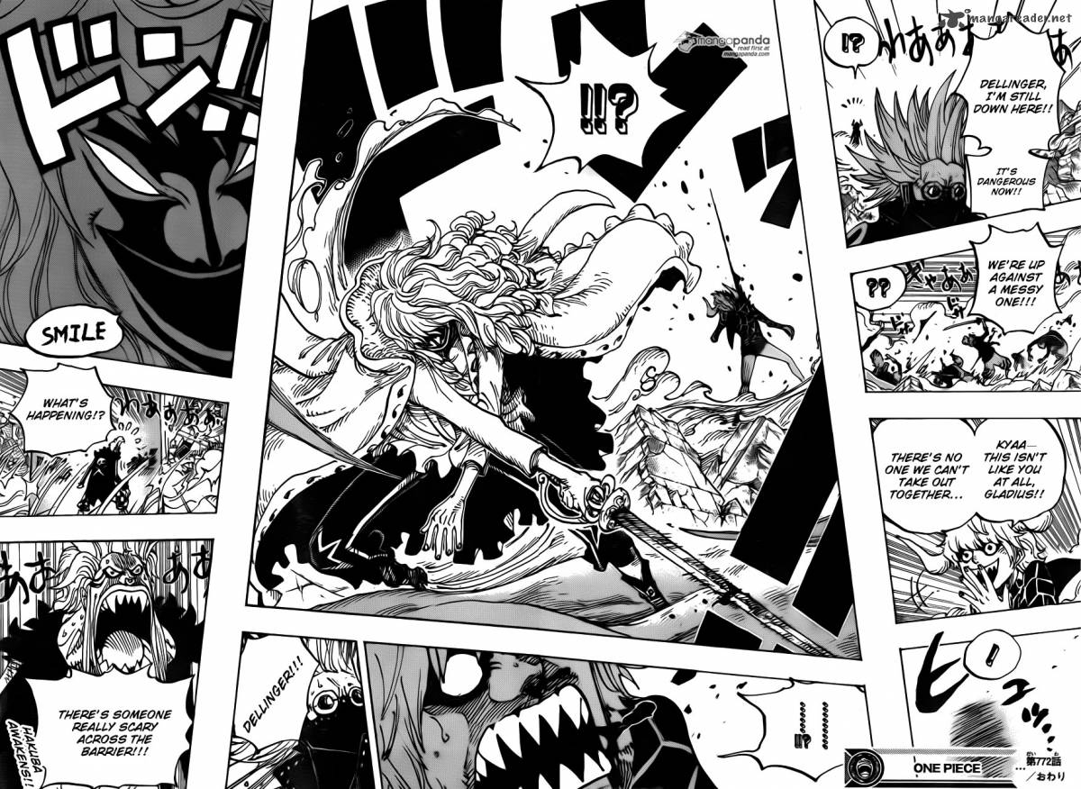 One Piece Manga Chapter 772 page 15 - Cabbage & Lomeo