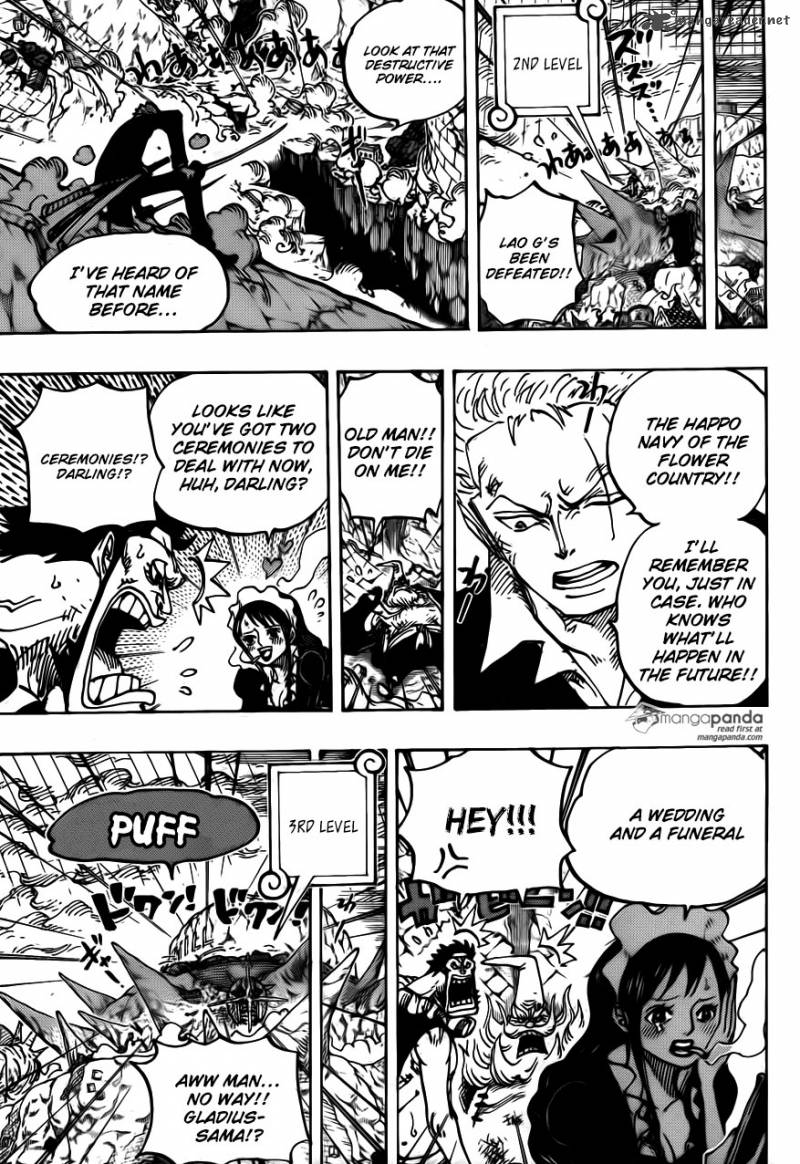 One Piece Manga Chapter 772 page 5 - Cabbage & Lomeo
