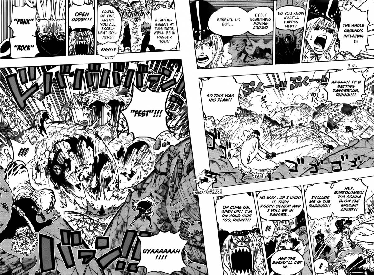 One Piece Manga Chapter 772 page 6 - Cabbage & Lomeo